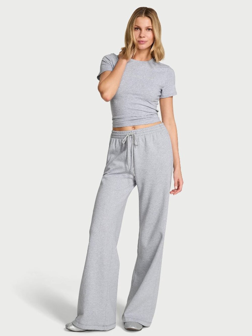 Victoria's Secret | Iconic Fleece Wide-Leg Sweatpants - NWT! 🤩